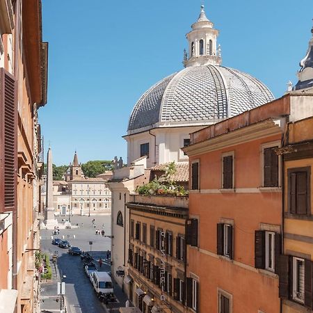 Piazza Del Popolo Apartment With View Rome Luaran gambar