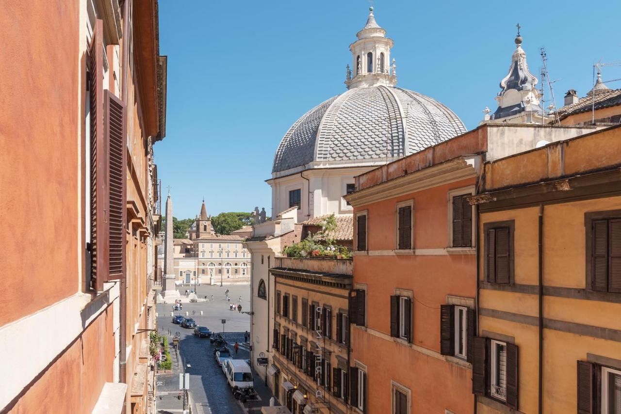 Piazza Del Popolo Apartment With View Rome Luaran gambar